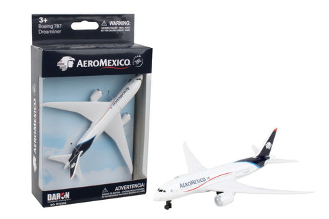 AeroMexico Single Metal Airplane