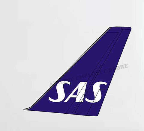 Scandinavian Airlines A350-941 Livery Tail Decal Stickers