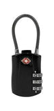 Travelon TSA Cable Lock - Black