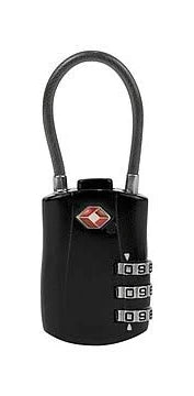 Travelon TSA Cable Lock - Black