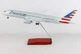 SKYMARKS AMERICAN 787-9 1/100 W/WOOD STAND & GEAR
