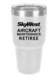 RETIREE Skywest Aircraft Maintenance Tumbler