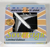 Olympic Airways Boeing 747-200, Sovereign Diecast Scale Model Jetliner