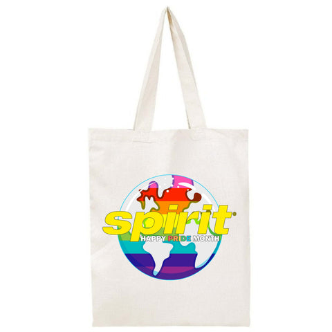 Spirit Airlines Traveling Around The World With Pride Tote Bag