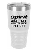 RETIREE Spirit Aircraft Maitenance Tumbler