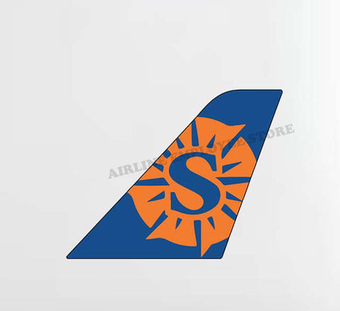 Sun Country Tide Pod 2018-Present Livery Tail Decal Stickers