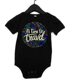 Time To Travel Globe Infant Bodysuit