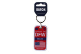 AIRPORT KEYCHAINS DFW