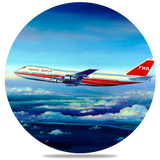 TWA 747 Coaster by Rick Broome