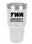 TWA Aircraft Maintenance Tumbler