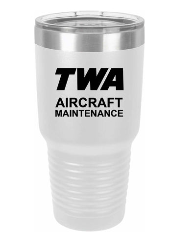 TWA Aircraft Maintenance Tumbler