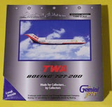 TWA 727-200  N54351 Last Livery 1:400 Scale