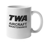 TWA Aircraft Maintenance Coffee Mug