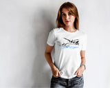 TWA Boeing 307 Sketch - Unisex Softstyle Black T-Shirt