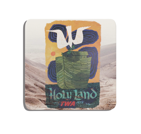 TWA Holy Land - Square Coaster