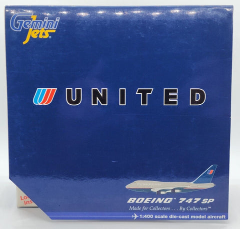 United Airlines Boeing 747SP N145UA Gemini Jets 1:400