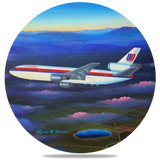 United Airlines DC10 Coaster by Rick Broome