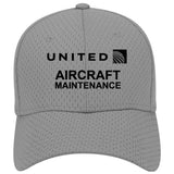 Untied Airlines Aircraft Maintenance Mesh Cap *A&P LICENSE REQUIRED*