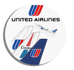 United Tails Round Magnet