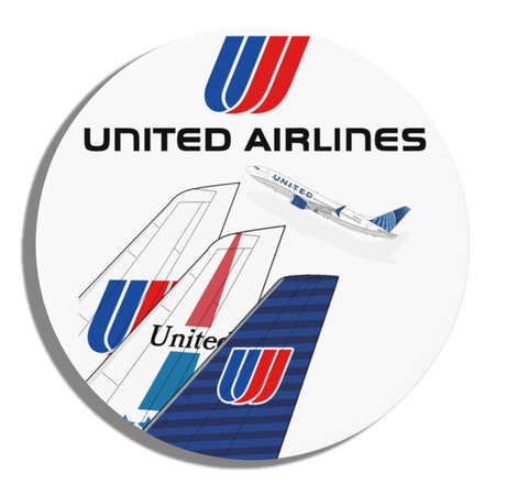 United Tails Round Magnet