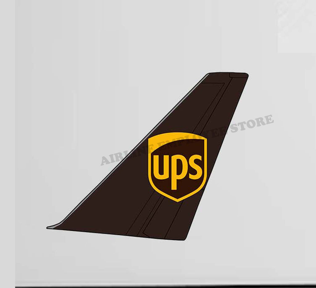 UPS Livery Tail Decal Stickers – Airline Employee Shop