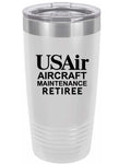 RETIREE USAir Aircraft Maintenance Tumbler