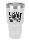 RETIREE USAir Aircraft Maintenance Tumbler