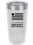 US Airways Aircraft Maintenance Tumbler