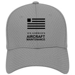 US Airways Aircraft Maintenance Mesh Cap