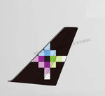 Volaris A320 Livery Tail Decal Stickers