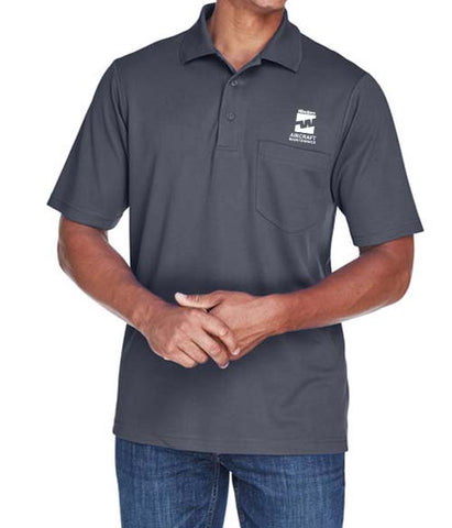Western Airlines Aircraft Maintenance Wicking Men's Polo