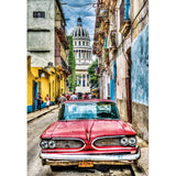 Vintage Car in Havana Educa Puzzle (1,000 pieces)