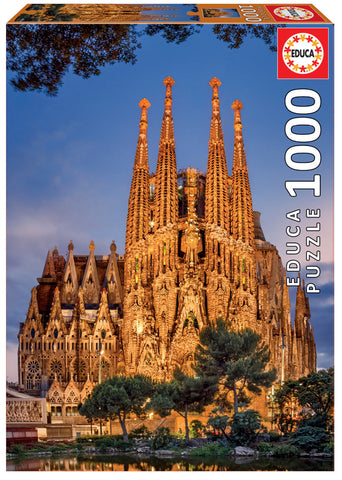 Sagrada Familia Educa Puzzle (1,000 pieces)