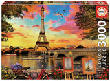 Sunset in Paris Educa Puzzle (3,000 pieces)