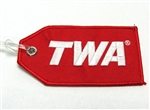 Embroidered TWA Logo Bag Tag