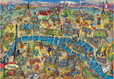 Paris Map Educa Puzzle (500 pieces)