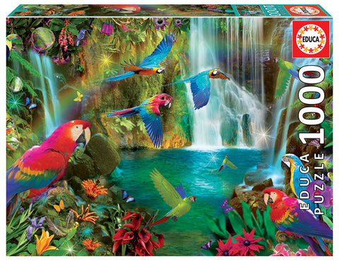 Tropical Parrots Educa Puzzle (1,000 pieces)