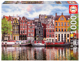 Dancing Houses, Amsterdam Educa Puzzle (1,000 pieces)