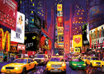 Times Square Neon Fluorescent Educa Puzzle - (1,000 pieces)