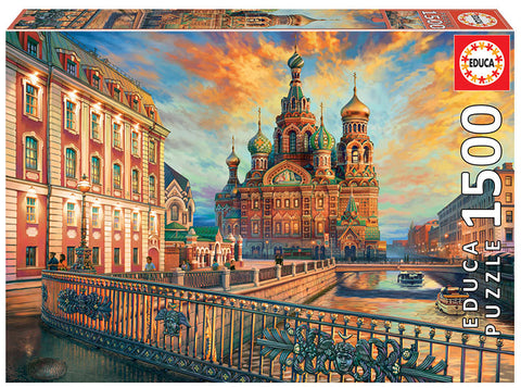 Saint Petersburg, Russia Educa Puzzle (1,500 pieces)