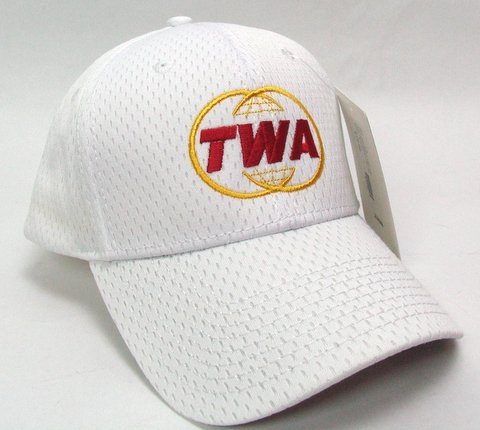 TWA Globe Logo Cap