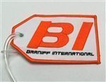 Embroidered Braniff Logo Bag Tag