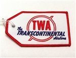 Embroidered TWA TransCon Logo Bag Tag