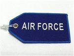 Embroidered Air Force Bag Tag