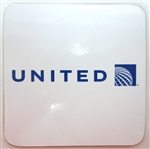 United Airlines Current Logo Coaster