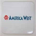 America West Original Logo Coaster