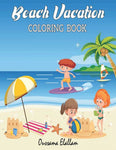 Beach Vacation Kids Coloring Book