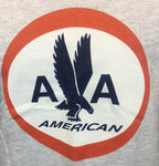 Close up of American Airlines 1962 Logo T-shirt