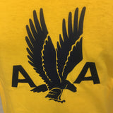 AA Gold 1940's Eagle T-shirt Closeup