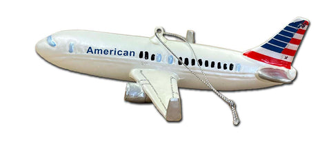 New AA Livery Airplane Christmas Ornament